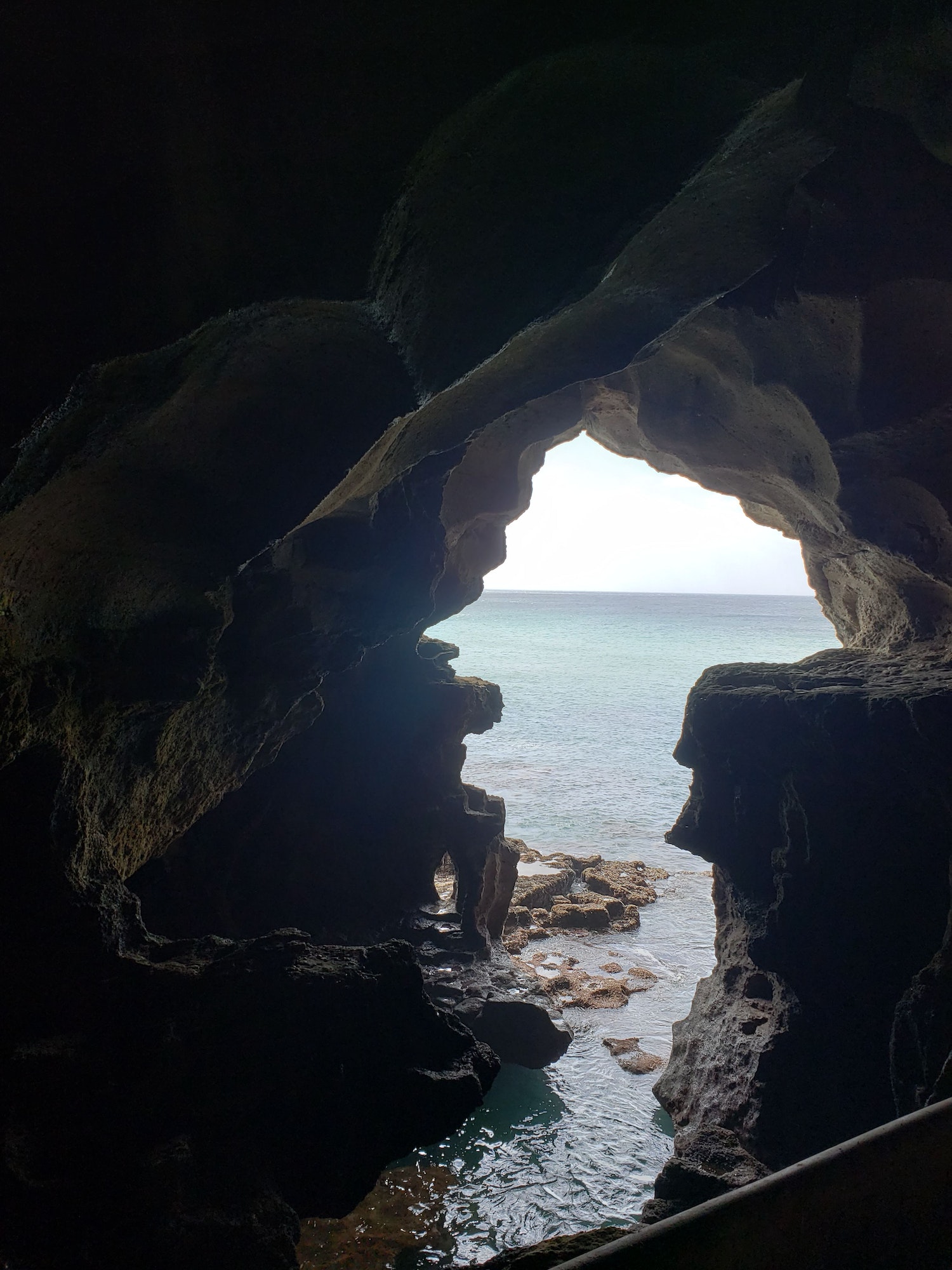 Beautiful view of the Hercules cave from inside in Tangier, Morocco, The Time Between Seams