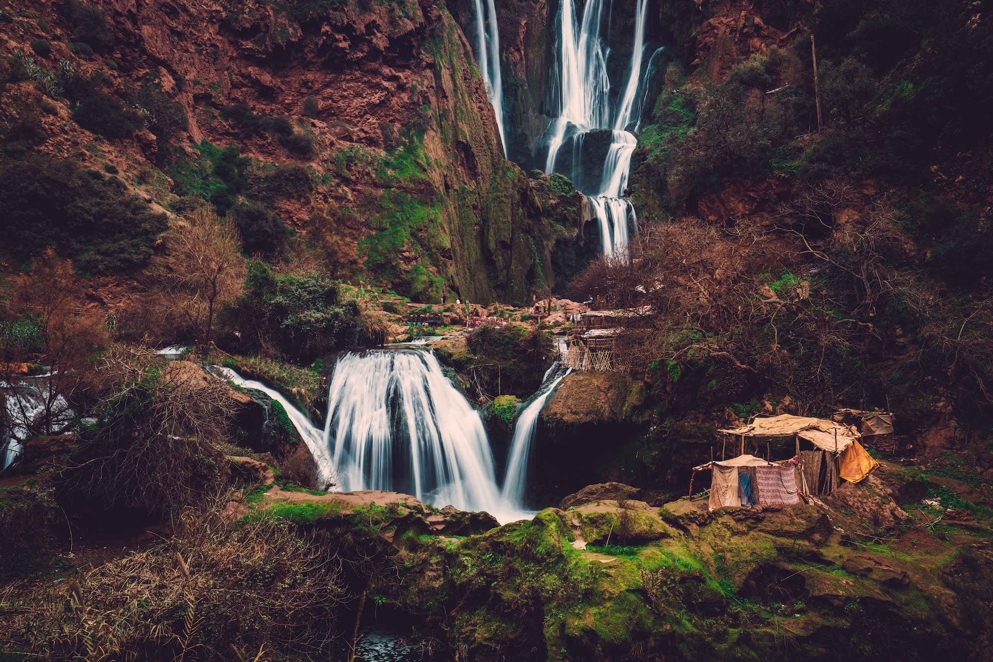 Berber village near Ouzoud waterfall in Morocco, day trips from Marrakech