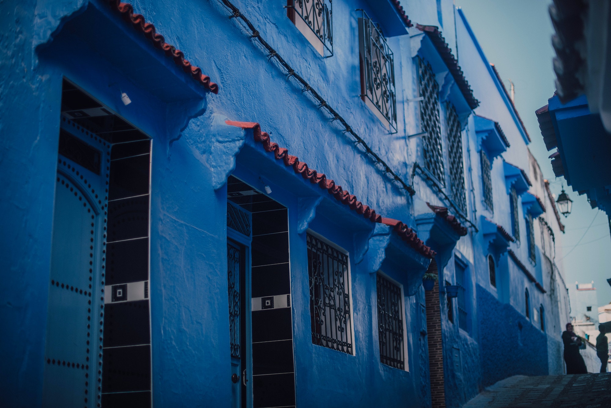 Street with old buildings, Wonders of Morocco