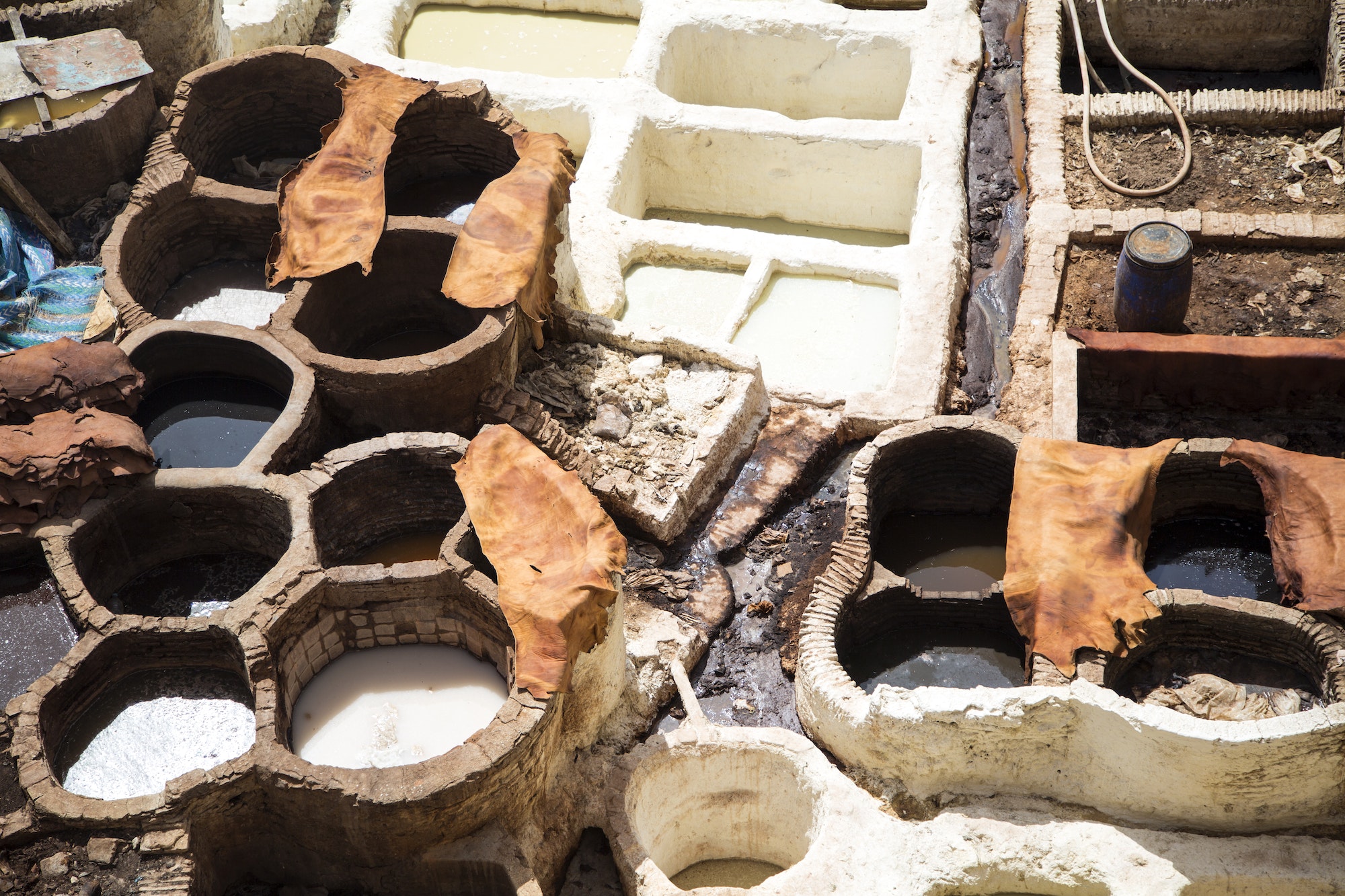 Tannery in Fez, Morocco, Fes to Sahara Desert Marrakech