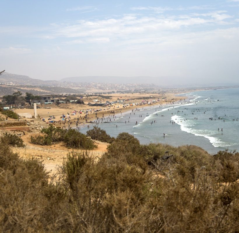 Beach in Agadir, Morocco, 8 Days in Morocco from Marrakech