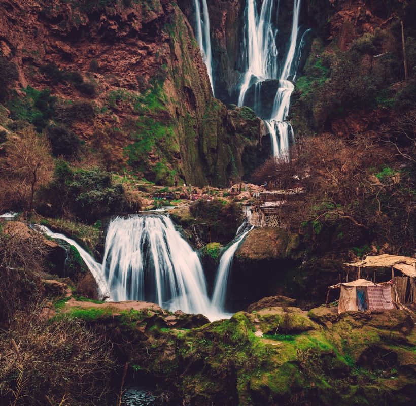 Berber village near Ouzoud waterfall in Morocco, day trips from Marrakech