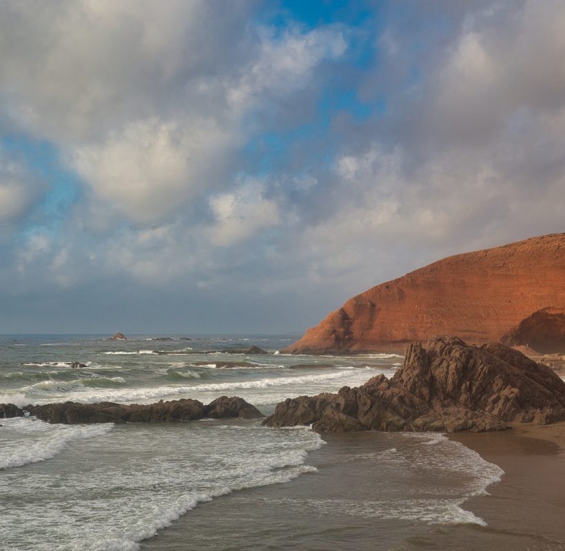 Stunning view of a Legzira beach in Morocco, 7 Days in Marrakech