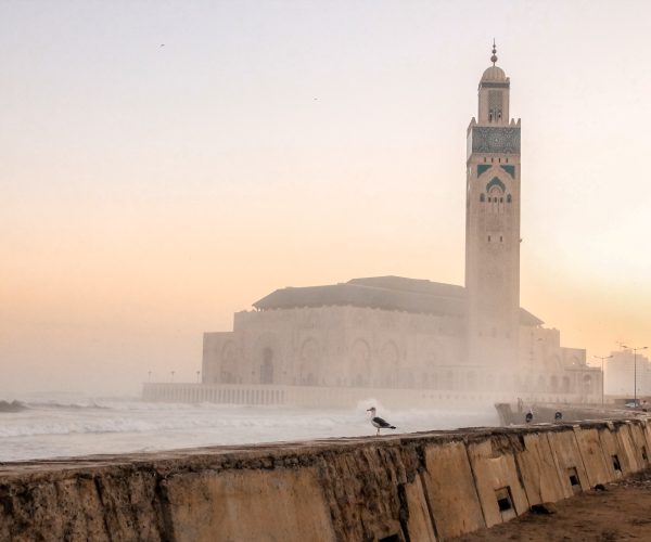 Sunrise at Hassan II Mosque - Casablanca, Morocco